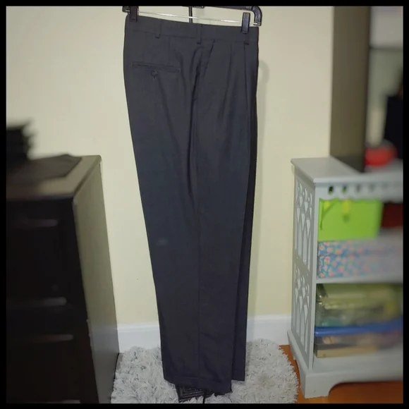 Arrow Wool/Polyester Blend Dress Pants 36x32 - Picture 2 of 5